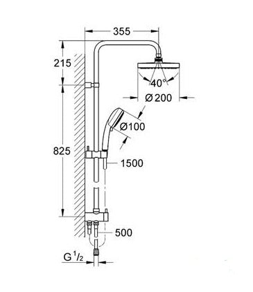 Sen cây không bộ trộn Grohe 27394000