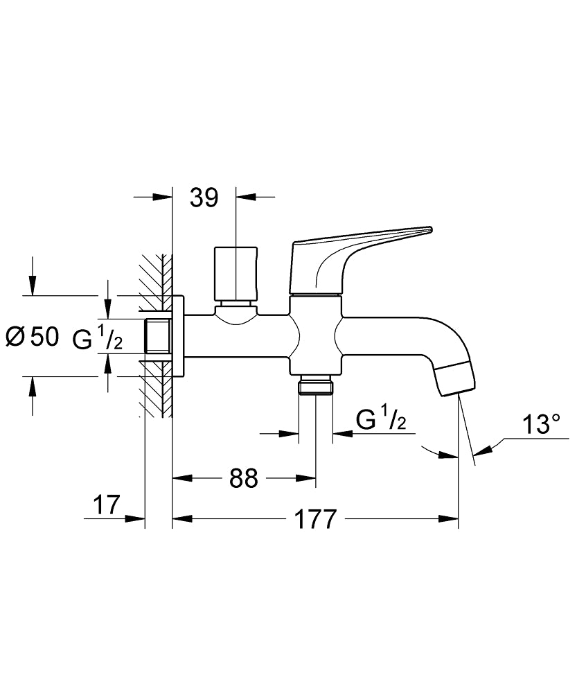 Bộ trộn nhiệt Grohe BauFlow 20280000