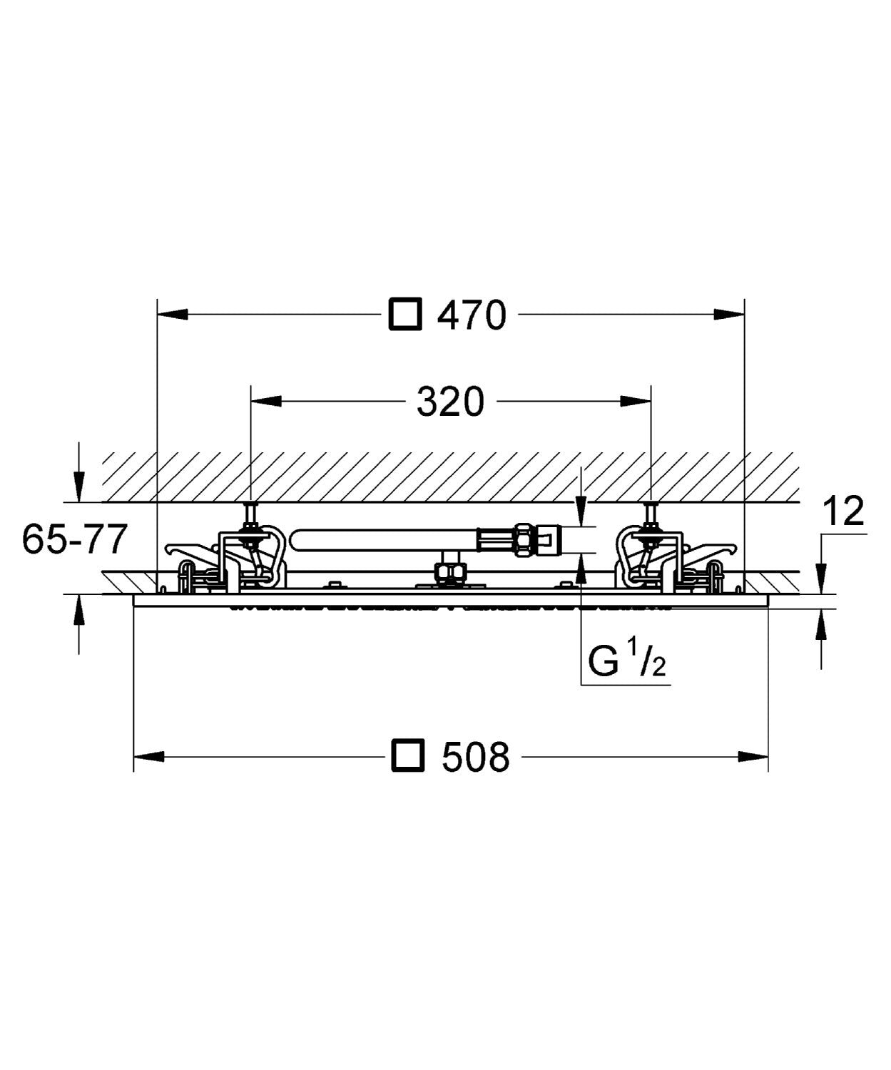 Bát sen Grohe Rainshower F-Series 27286000