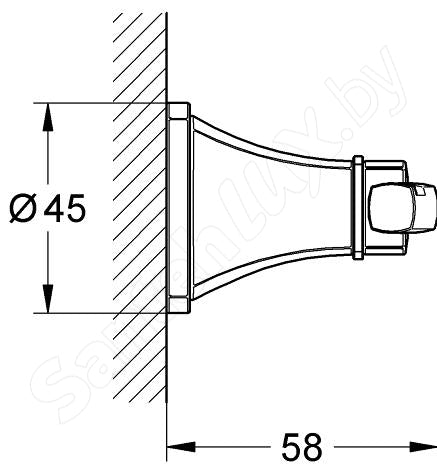 Móc Áo Grohe Grandera 40631000