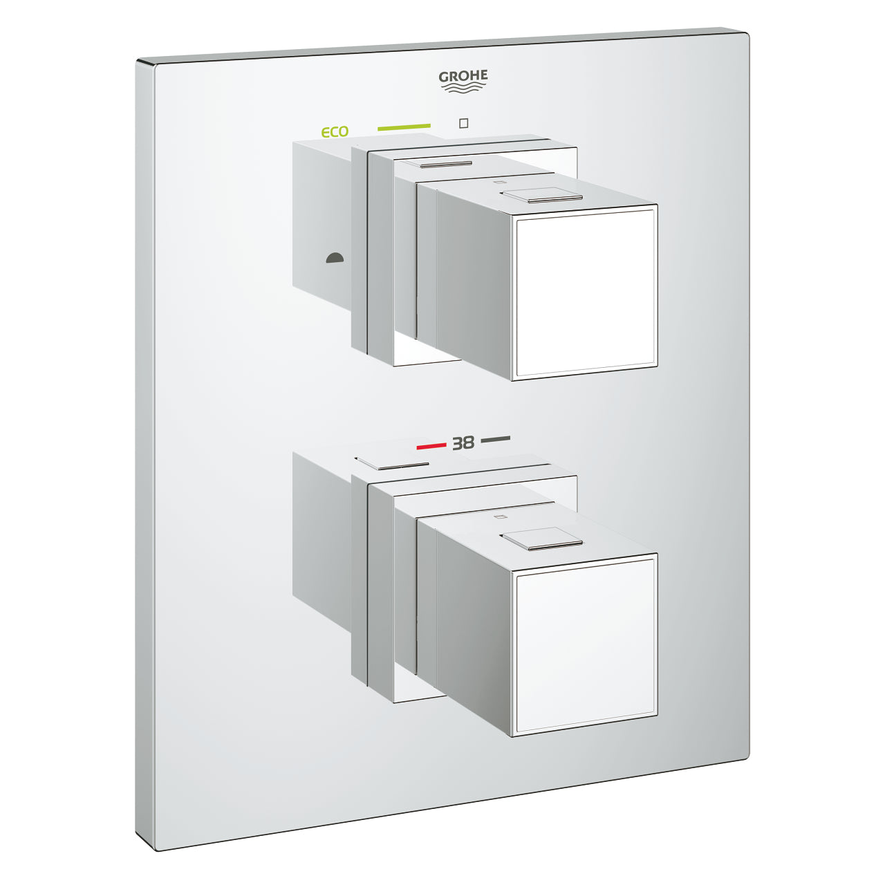 Mặt nạ bộ trộn âm Grohe Grohtherm Cube Thermostat 19958000