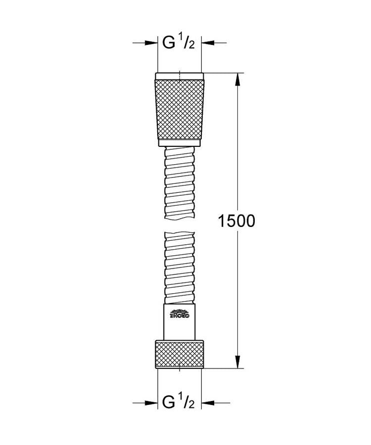 Dây sen Grohe Relexaflex Shower 28151000