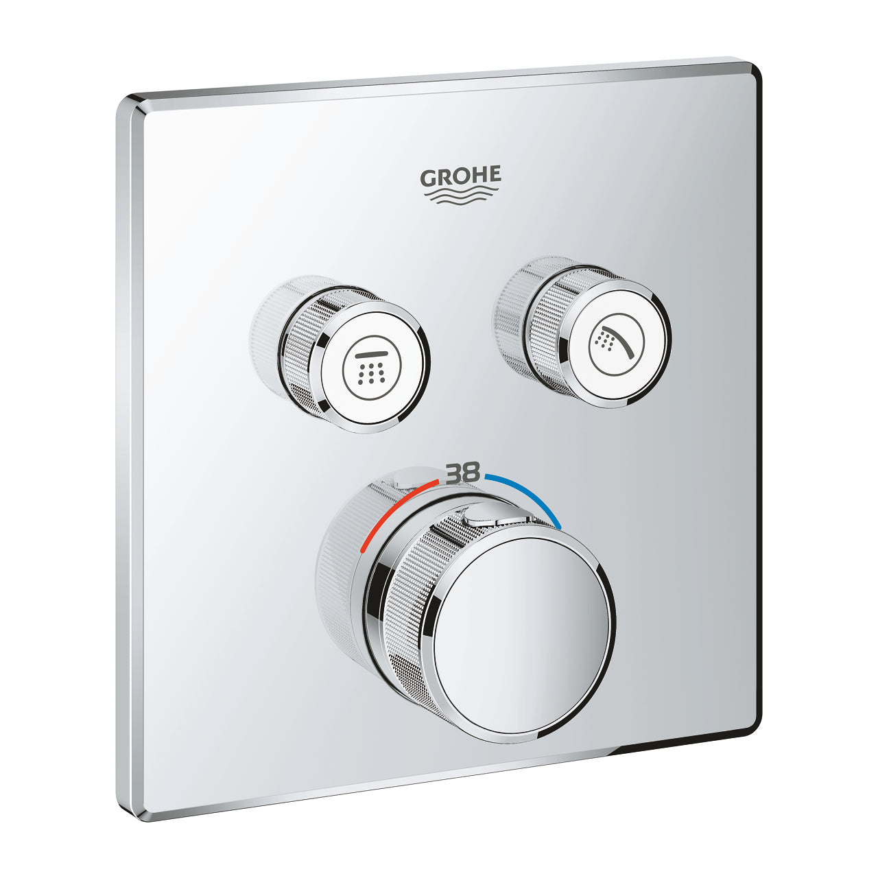 Mặt bộ trộn âm Grohe Grohtherm SmartControl 29124000