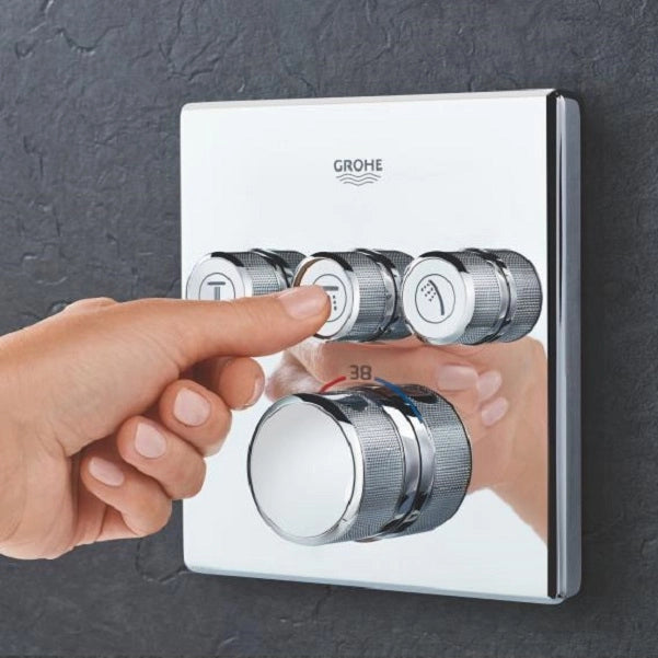 Mặt nạ bộ trộn âm Grohe Grohtherm SmartControl 29126000 ( chưa bao gồm bộ âm )