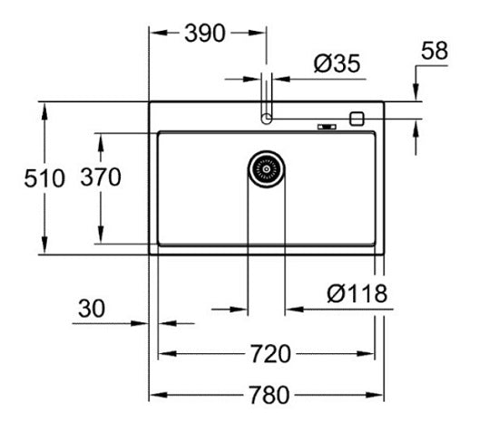 Chậu bếp Grohe K700 31652AP0