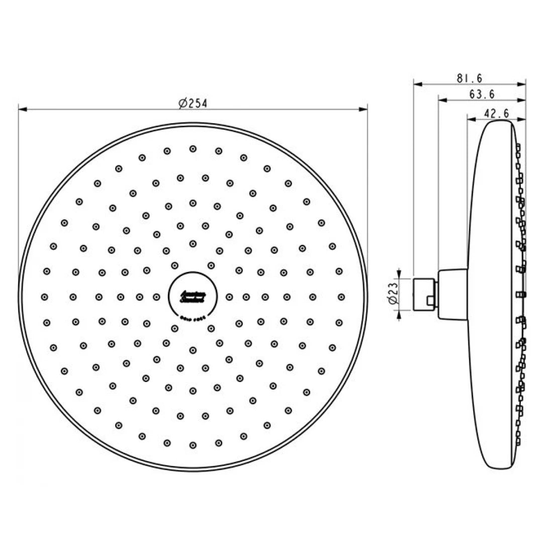Đầu sen phun mưa American Standard Moonshadow 1030970001
