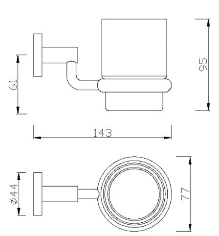 Kệ đựng ly American Standard K-2801-44-N