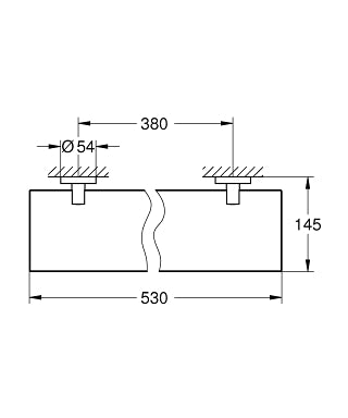 Kệ kính Grohe Essentials 40799001