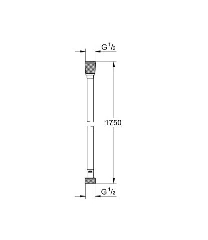 Dây sen Grohe Silverflex Shower 28388000