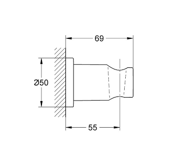 Gác sen Grohe Rainshower 27074000