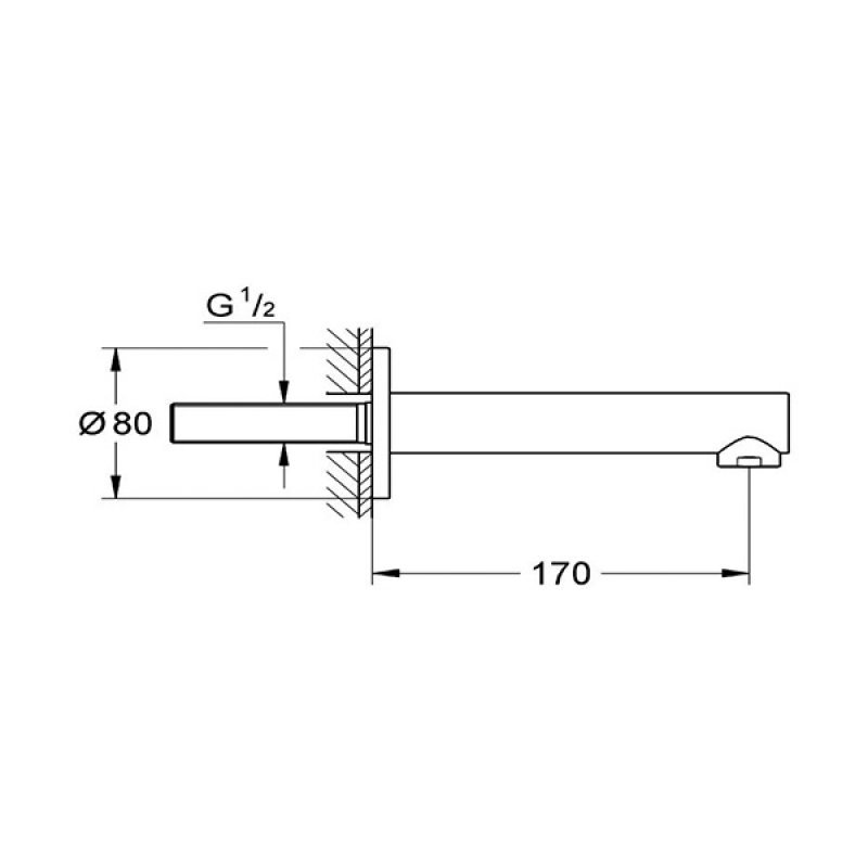 Đầu xả nước Concetto Grohe 13280001