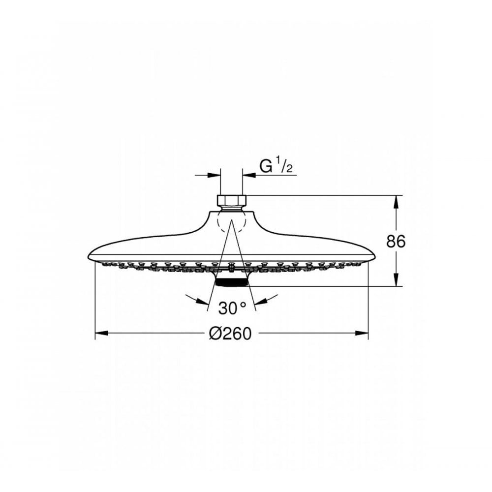 Bát sen Grohe Euphoria 260 26456000