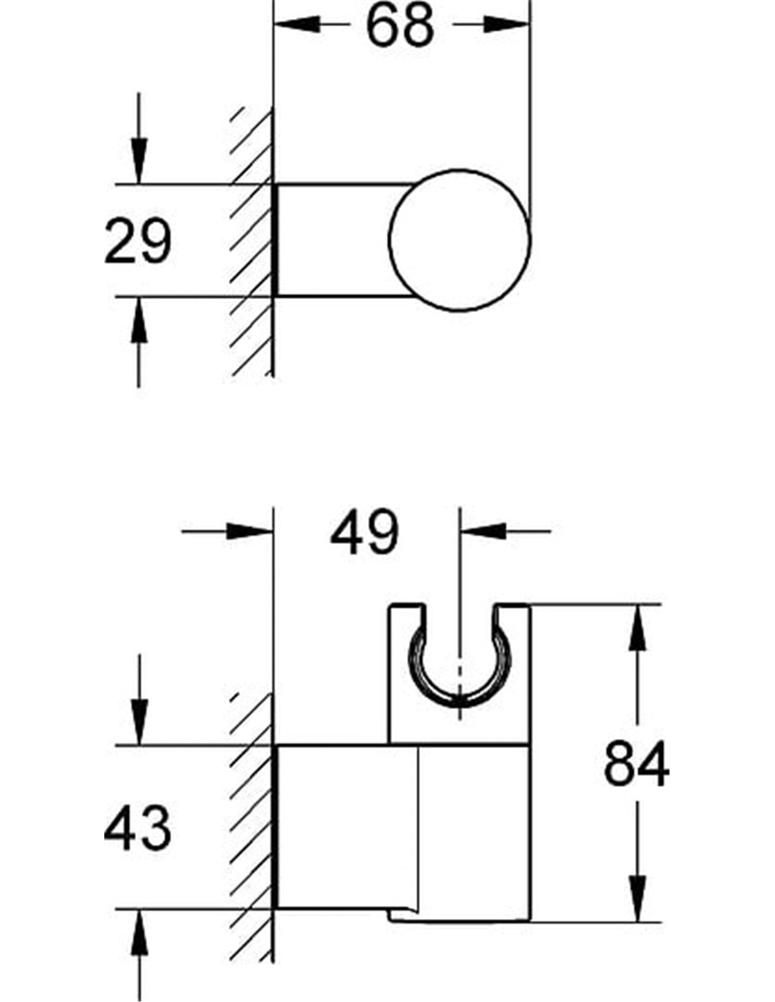 Gác sen Grohe Rainshower 27055000