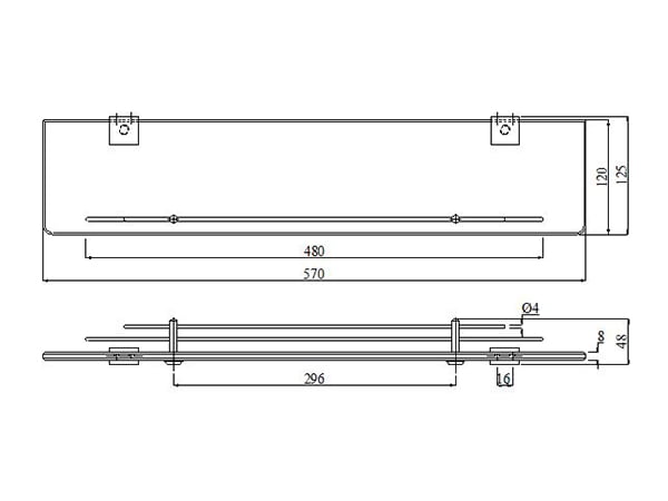 Kệ kính BAO M1-1002