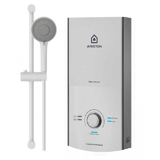Bình nước nóng trực tiếp Ariston Aures Premium 4.5P ( Có bơm )