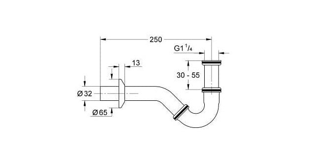 Ống xả thải Grohe 28946000