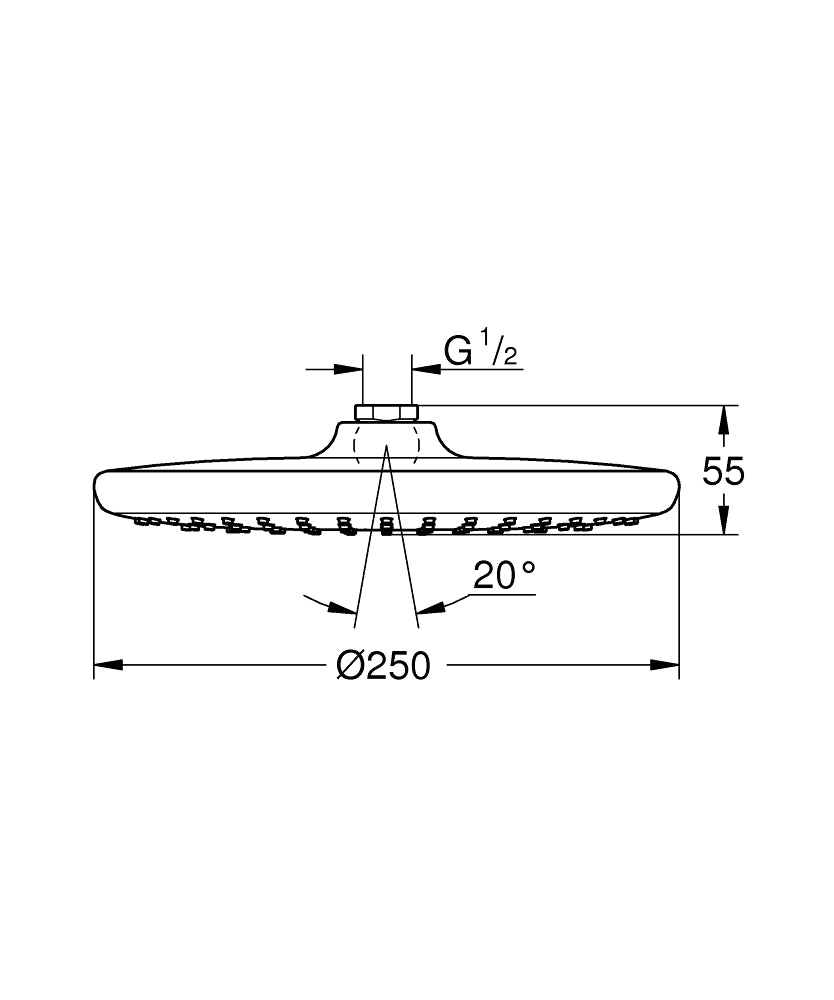 Bát sen Grohe Tempesta 250 26666000