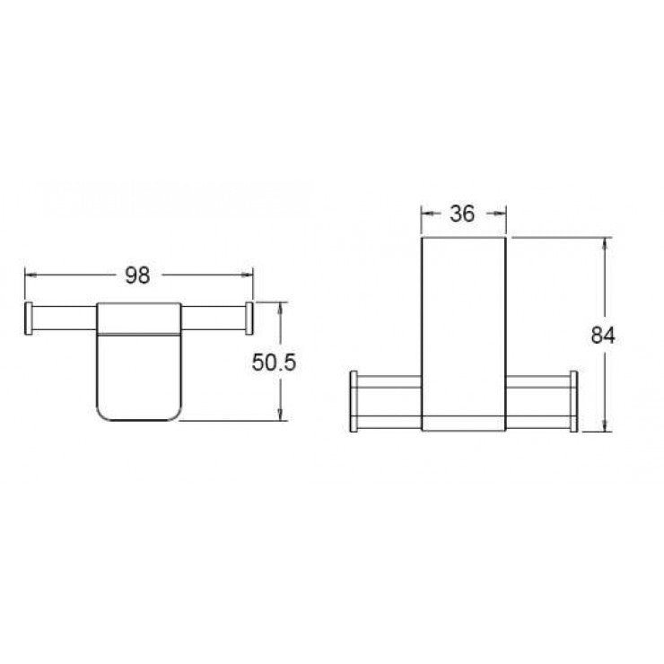 Móc áo American Standard Acaica Evolution K-1381