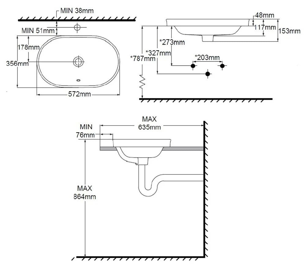 Chậu đặt bàn American Standard WP-0310