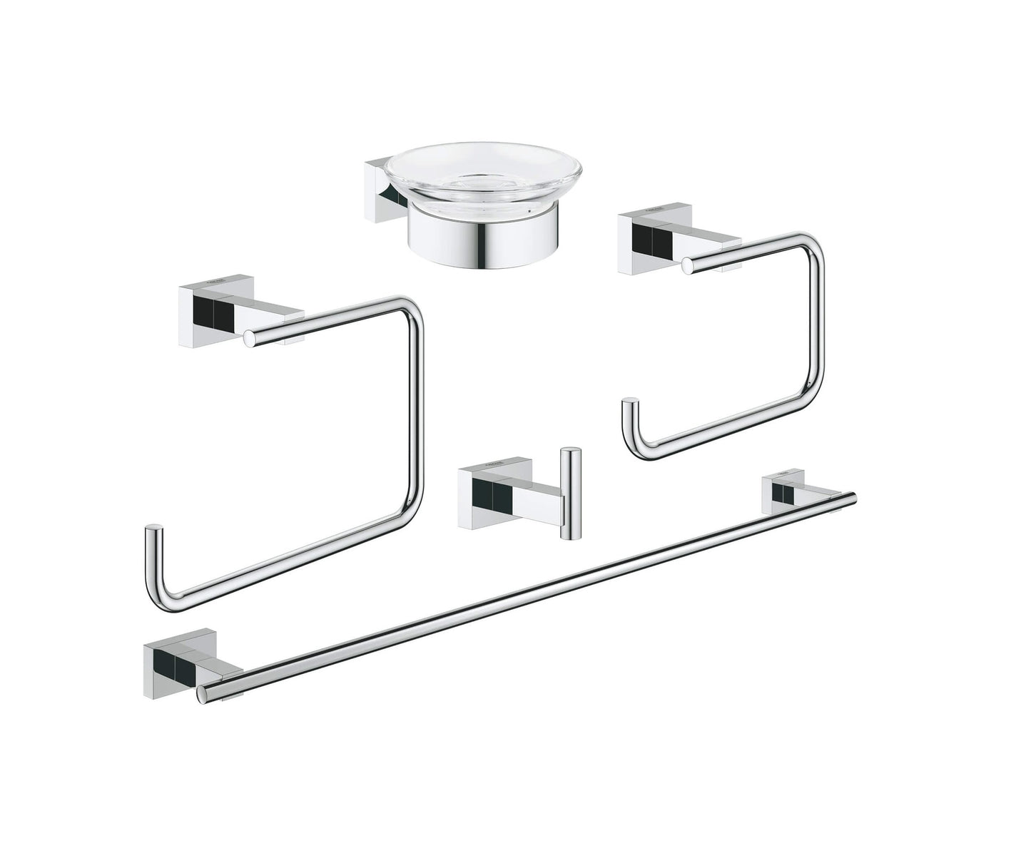 Bộ phụ kiện phòng tắm 5 món Grohe 40758001