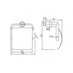 Móc giấy vệ sinh BAO M4-403