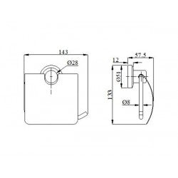 Móc giấy vệ sinh BAO M9-903