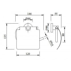 Móc giấy vệ sinh BAO M5-503