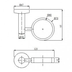 Kệ ly BAO M5-505