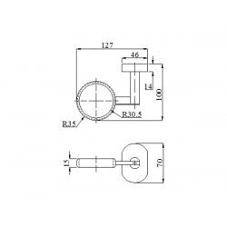 Kệ đựng xà phòng BAO M8-806