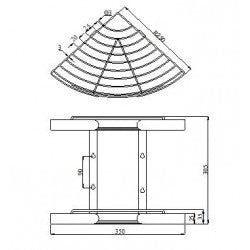 Kệ inox BAO BN620