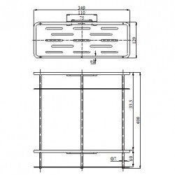 Kệ inox BAO BN720
