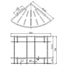 Kệ inox BAO BN820