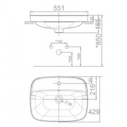 Chậu rửa đặt bàn American Standard VF-0420