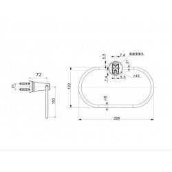 Vòng treo khăn American Standard WF-6590