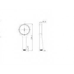 Vòi sen tắm gắn tường American Standard WF-0715W + FFASS506