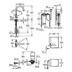 Vòi bếp Grohe 30058000