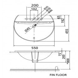 Chậu đặt bàn American Standard 0452-WT