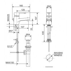 Vòi nóng lạnh American Standard WF-6501