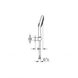 Tay+gác+dây sen Grohe 27741000