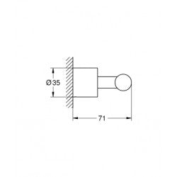 Móc treo Grohe 40312003