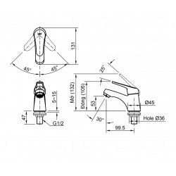 Vòi lạnh Inax LFV-20SP