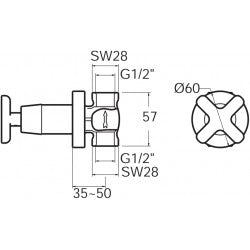 Vòi lạnh American Standard WF-T705