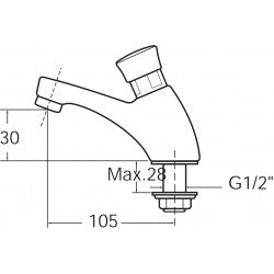 Vòi chậu American Standard A-2400N