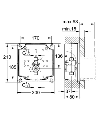 Rapido UMB Grohe 38787000