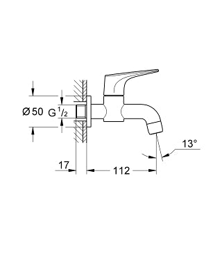 Vòi Rumine BauFlow Grohe 20235000