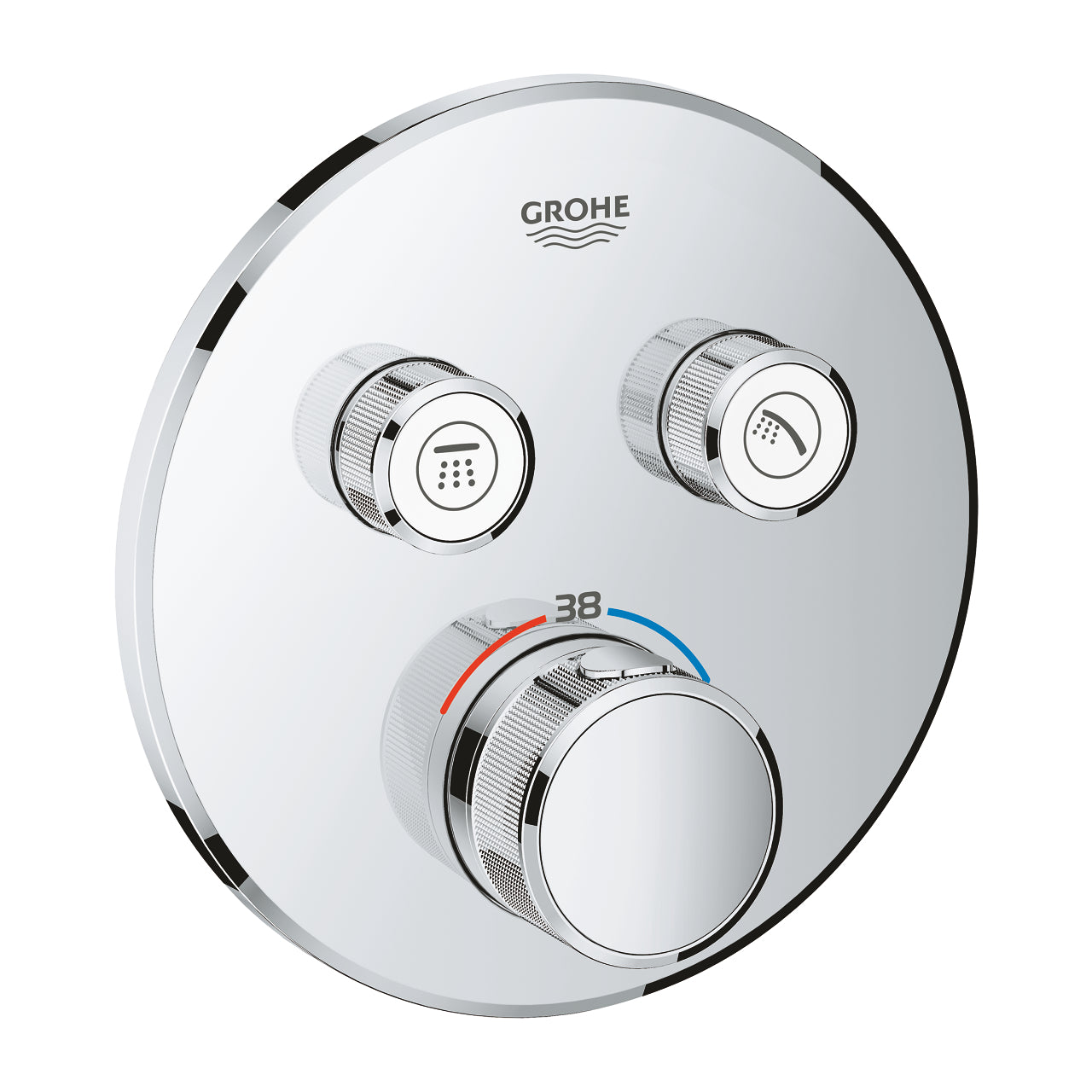 Mặt nạ bộ trộn âm Grohe Grohtherm SmartControl 29119000