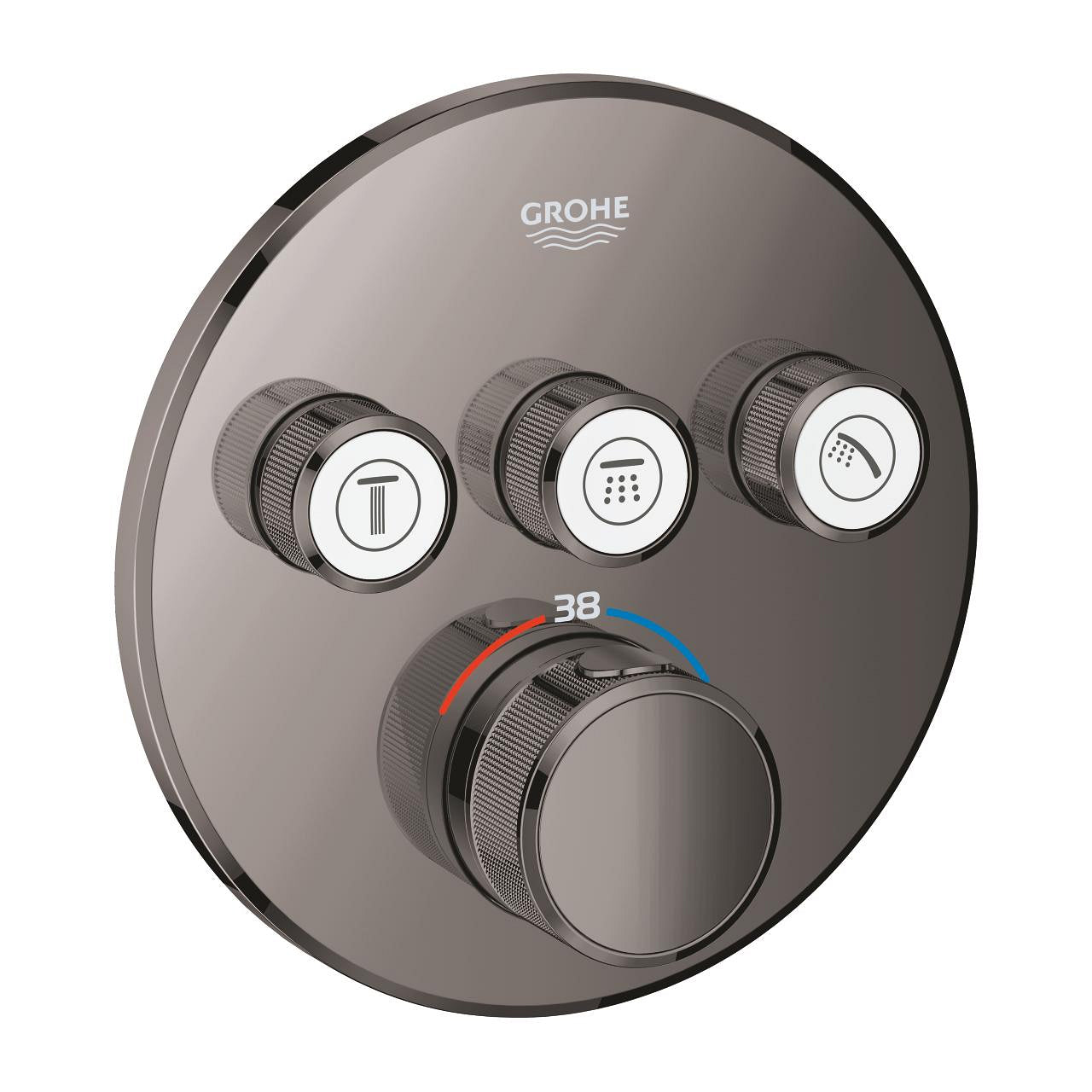 Mặt nạ bộ điều khiển sen âm Grohe Grohtherm SmartControl 29121A00 (Chưa bao gồm bộ âm)