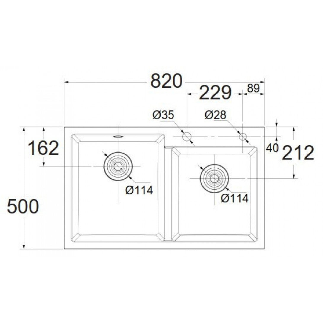 Chậu bếp American Standard FFASX902