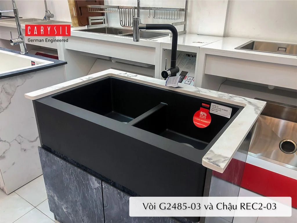 Vòi rửa chén CARYSIL G-2485-03