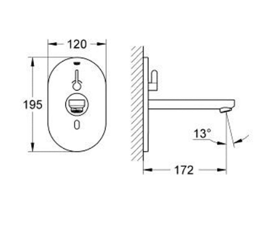 Vòi chậu Grohe Eurosmart 36315000